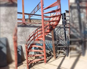 آهنگری و ساخت پله گرد (1)